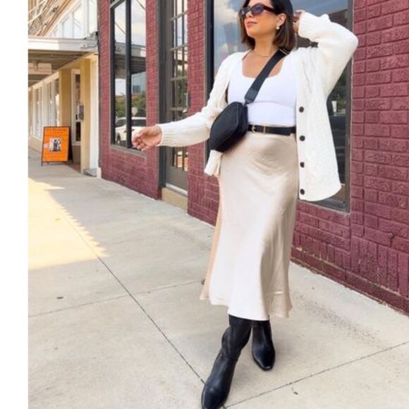 Franco Sarto Andria Knee Hight Boot In Black Leather - Picture 4 of 10